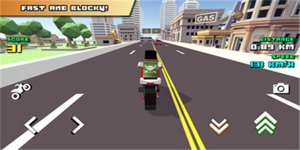 方块摩托车夏天的微风游戏app