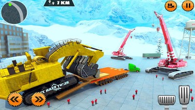 重型货车司机山地运输游戏app