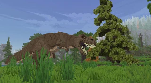 《我的世界》最新DLC包 《侏罗纪世界历险》充满了恐龙